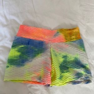 Tie-dye shorts